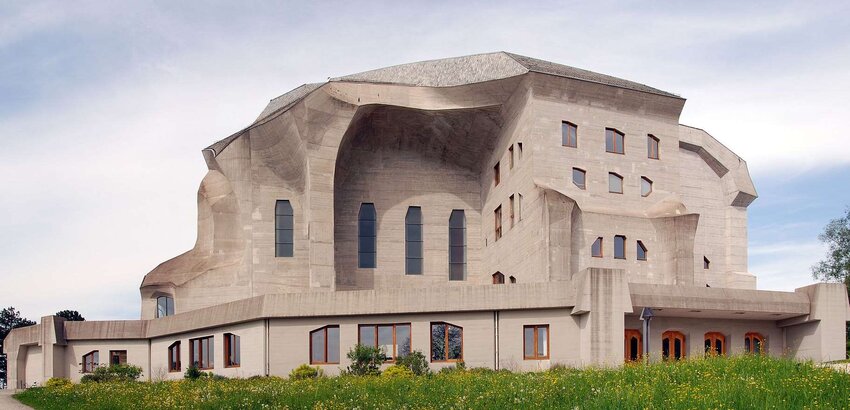 Rudolf-Steiner-Goetheanum-in-Dornach-near-Basel-Switzerland-1924-28